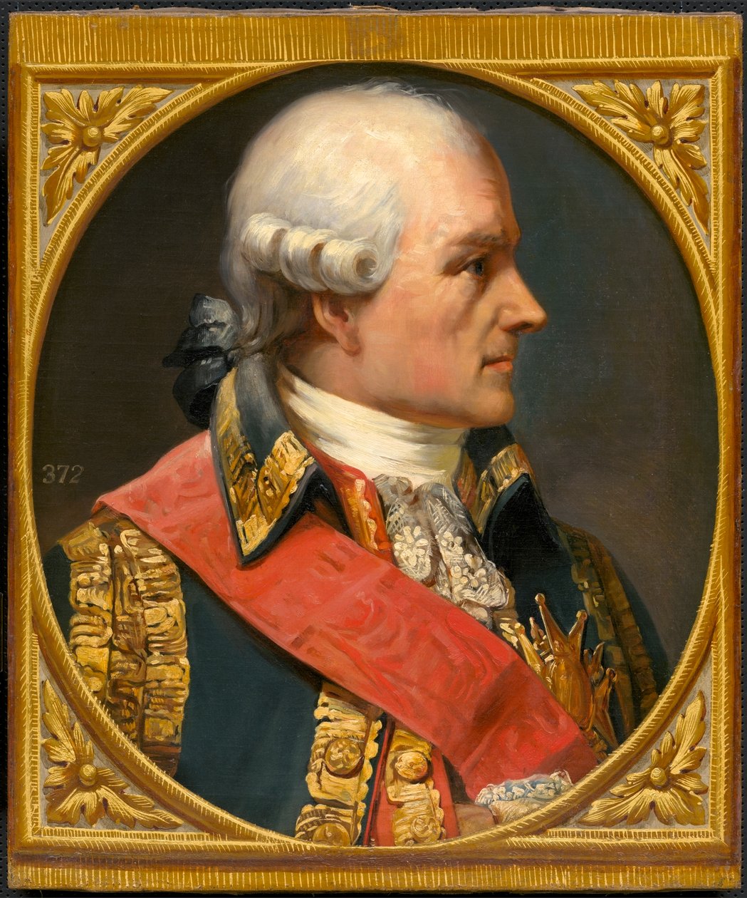 Jean Baptiste de Rochambeau, 19世纪中叶。 作者 约瑟夫·欲望法院