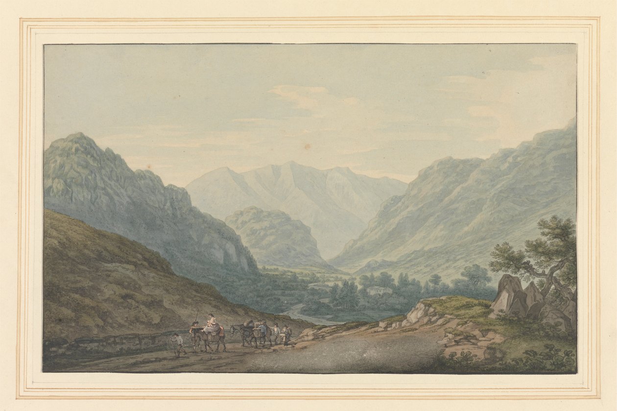No. View on the Road from Ambleside to Keswick from 6 mile Stone   1445280   zh       chinese Successfully Translated  Original: Christs Entry into Jerusalem (oil on copper) Translat: Christ