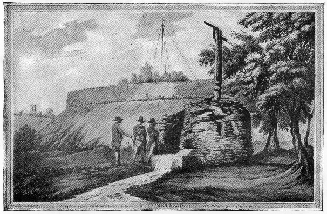 泰晤士河头，1793年 作者 约瑟夫·法灵顿