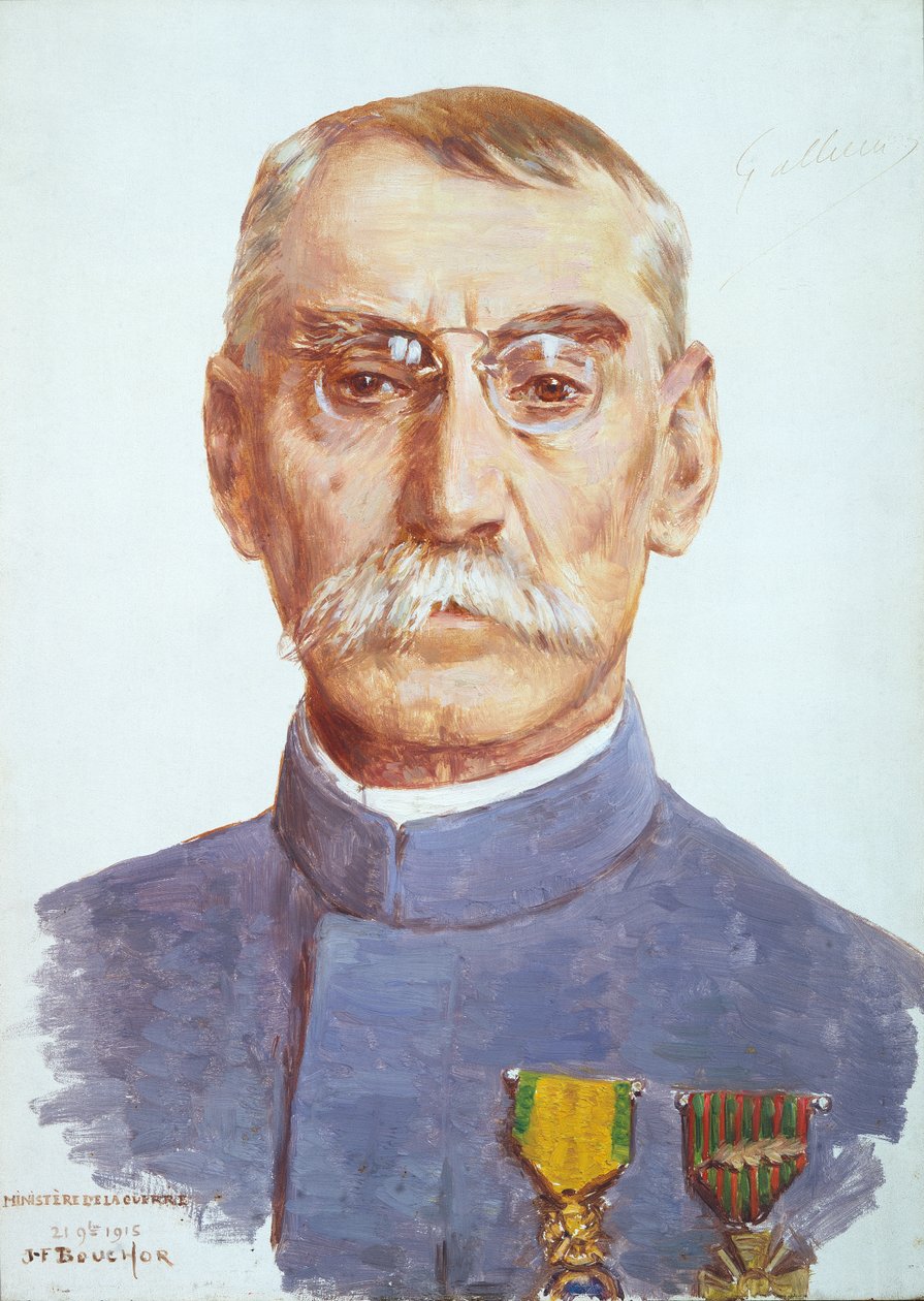 约瑟夫·加列尼，法国元帅（1849-1916 年） 作者 约瑟夫·费利克斯·布库