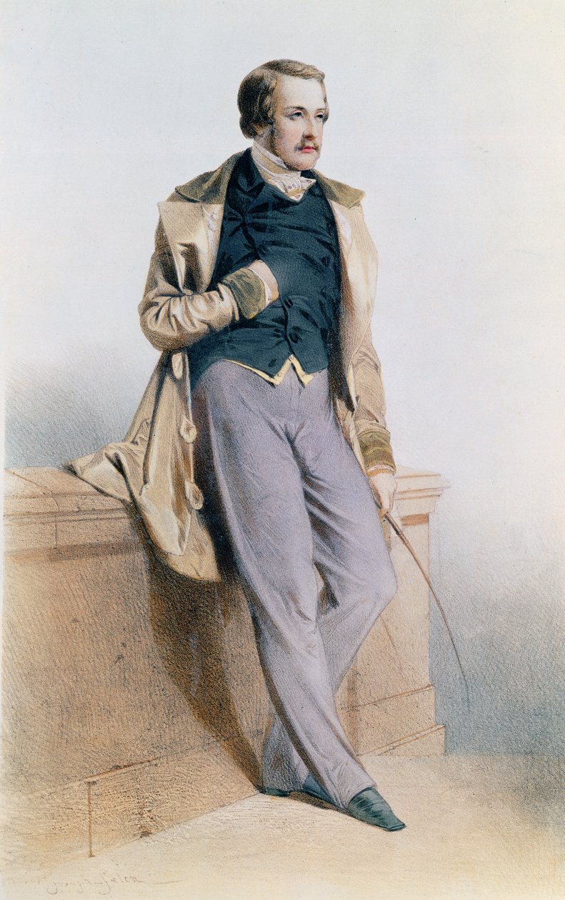 法国的Henri Charles Ferdinand Marie Dieudonne，波尔多公爵，Chambord伯爵 作者 约瑟夫·费隆