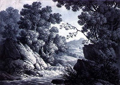 风景草图 作者 约瑟夫·弗朗西斯·伯雷尔
