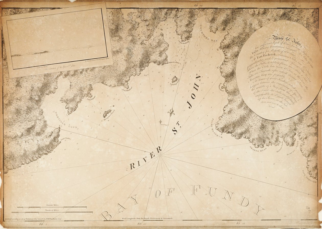 圣约翰河 作者 Joseph Frederick钱包DesBarres