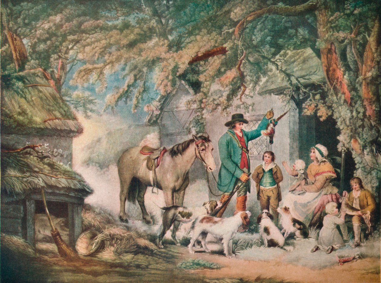 晚报或运动员回归，1795年，1919年 作者 约瑟夫·格罗泽