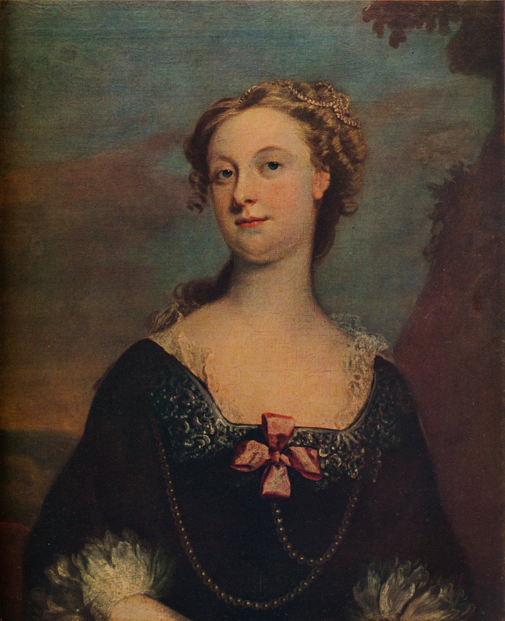 玛丽·罗萨姆（Mary Rossam），c1734，1930年。 作者 约瑟夫·海摩尔