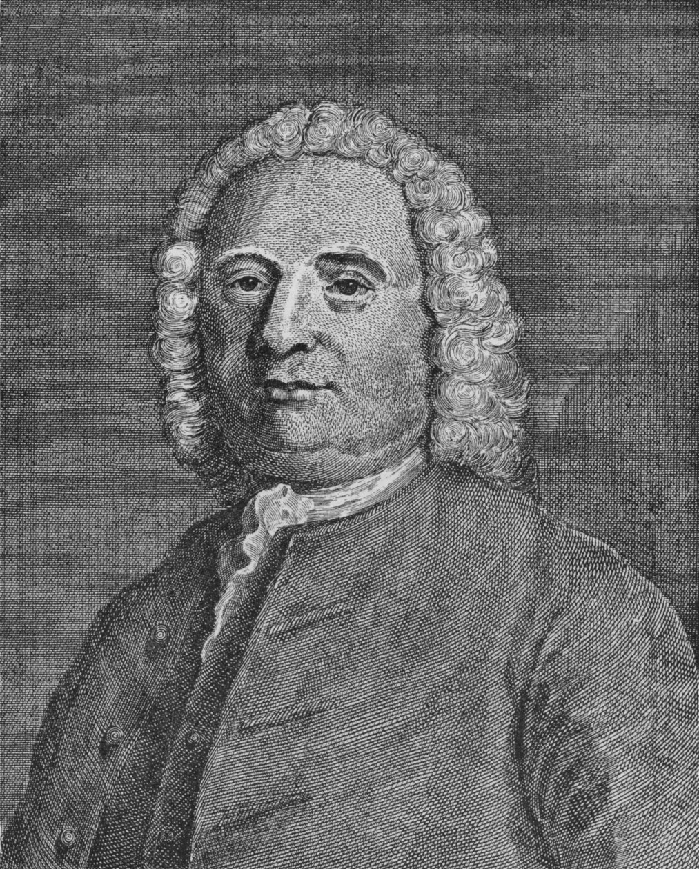 塞缪尔·理查森（Samuel Richardson），英国作家和印刷商，c1750 1911 作者 约瑟夫·海摩尔