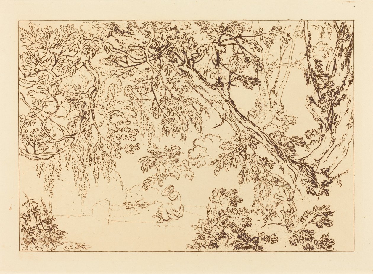 Aesacus和Hesperie 作者 约瑟夫·马洛德·威廉·特纳