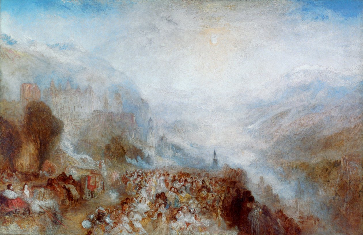 海德堡，c1844-1845 作者 约瑟夫·马洛德·威廉·特纳