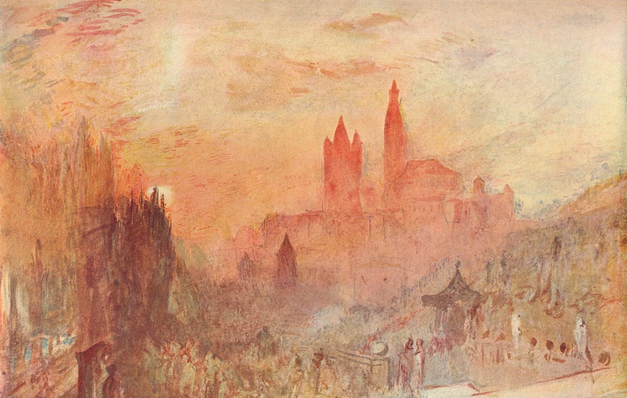 洛桑，1909年 作者 约瑟夫·马洛德·威廉·特纳