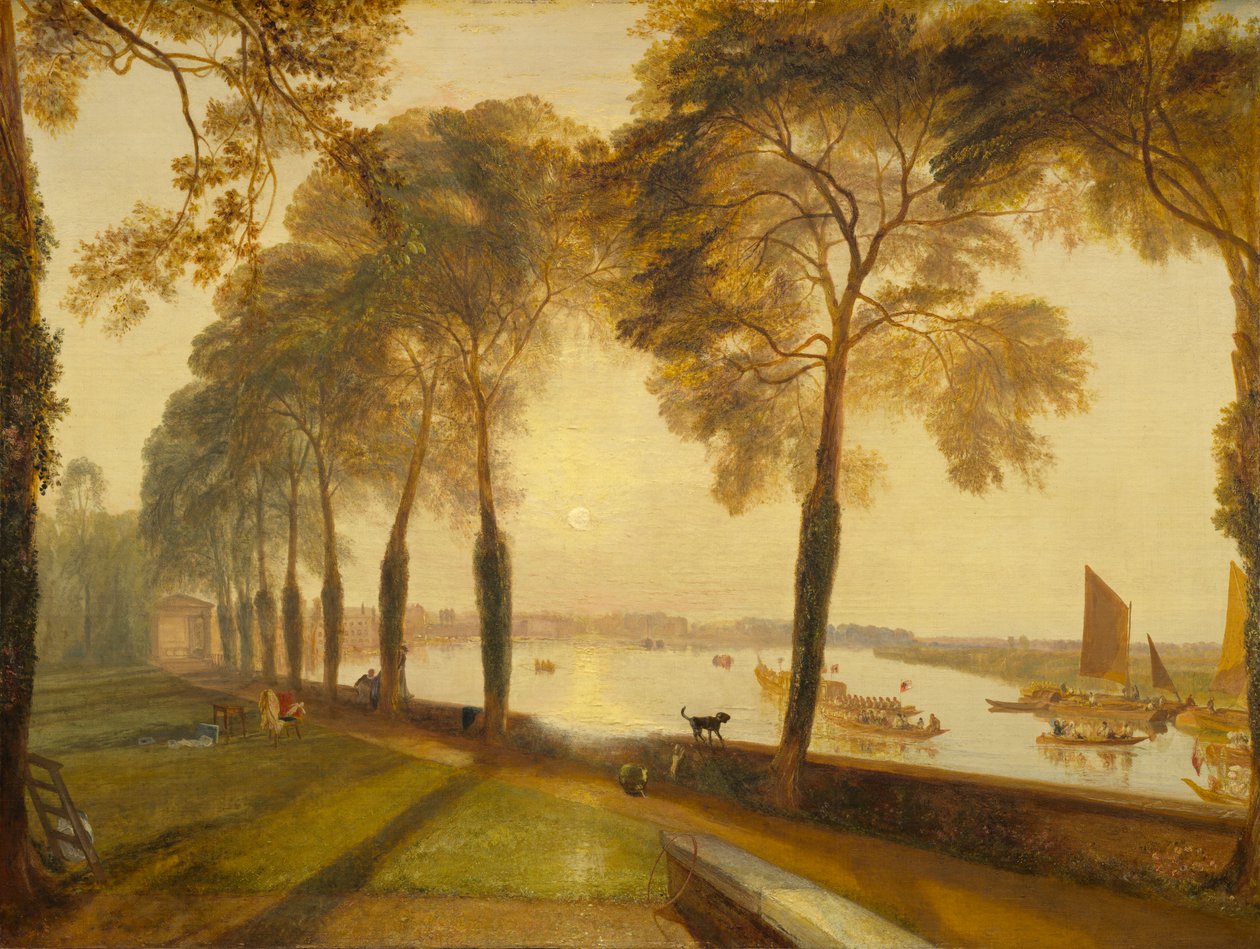 Mortlake Terrace，1827 作者 约瑟夫·马洛德·威廉·特纳
