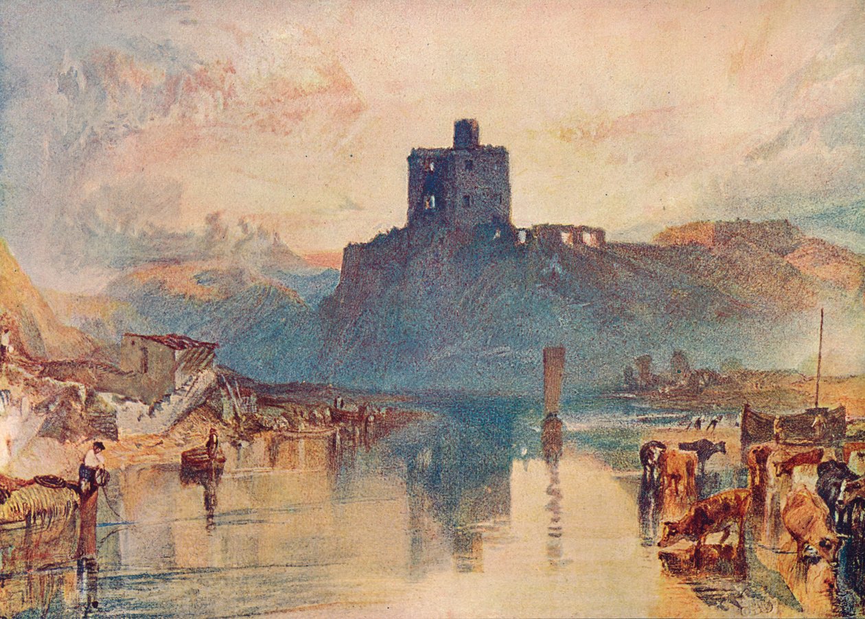 诺勒姆城堡，1909年 作者 约瑟夫·马洛德·威廉·特纳