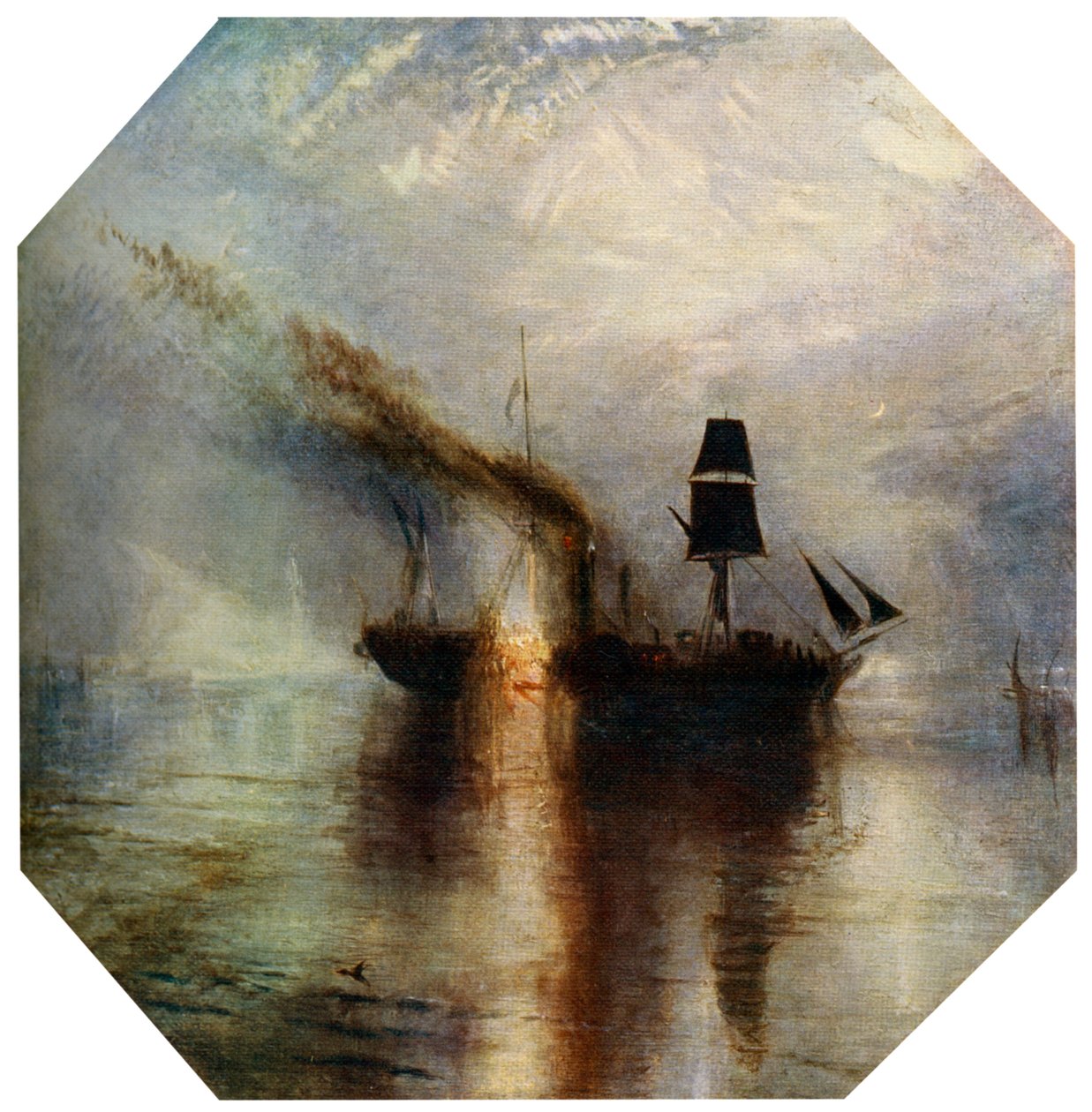 和平，葬于戴维·威尔基爵士的遗体，摄于1812年，c1842年。 作者 约瑟夫·马洛德·威廉·特纳