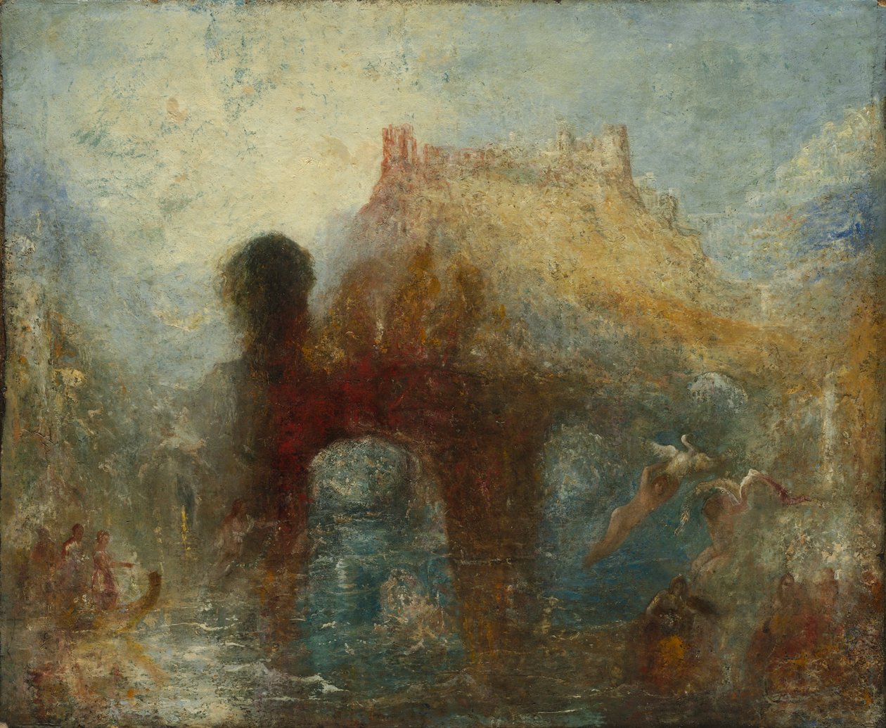 玛布王后的洞穴，1846 年之后（布面油画） 作者 约瑟夫·马洛德·威廉·特纳