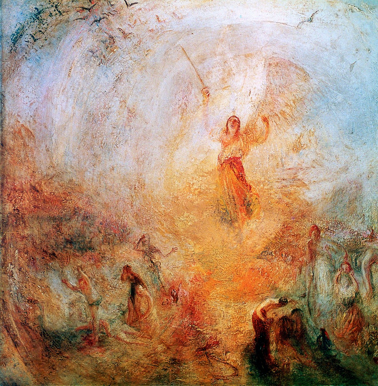 站在阳光下的天使，1846年 作者 约瑟夫·马洛德·威廉·特纳