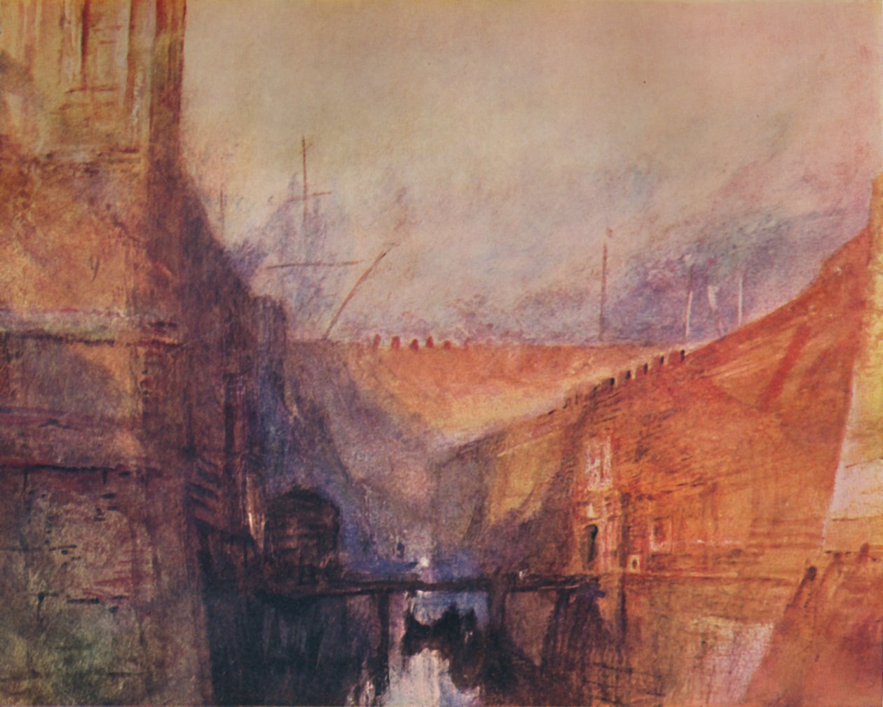 阿森纳，c1840，1925年。 作者 约瑟夫·马洛德·威廉·特纳