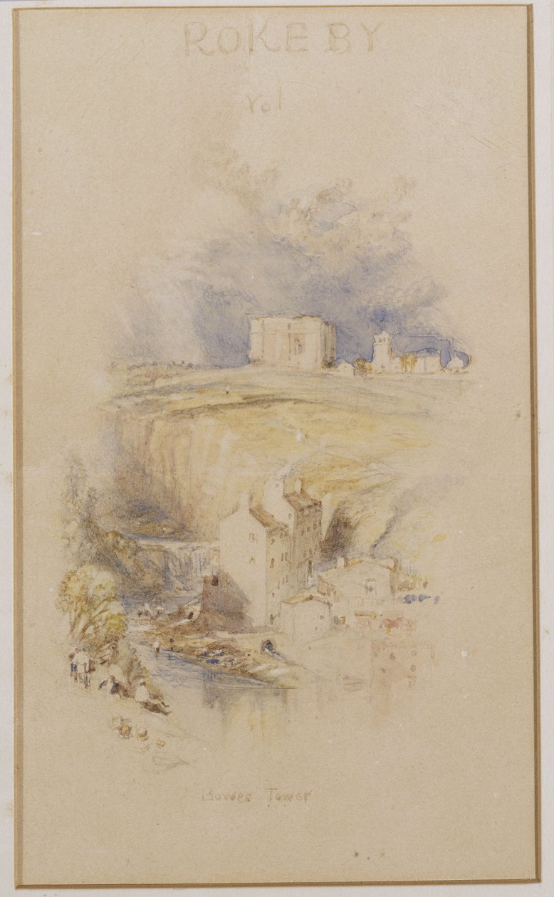 鲍斯大厦，约1833年 作者 约瑟夫·马洛德·威廉·特纳