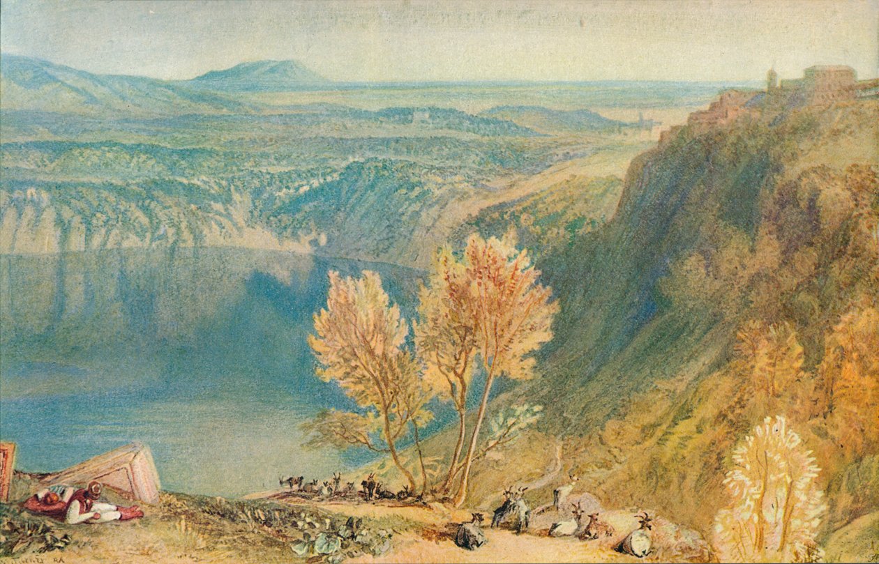 内米湖，1909年 作者 约瑟夫·马洛德·威廉·特纳