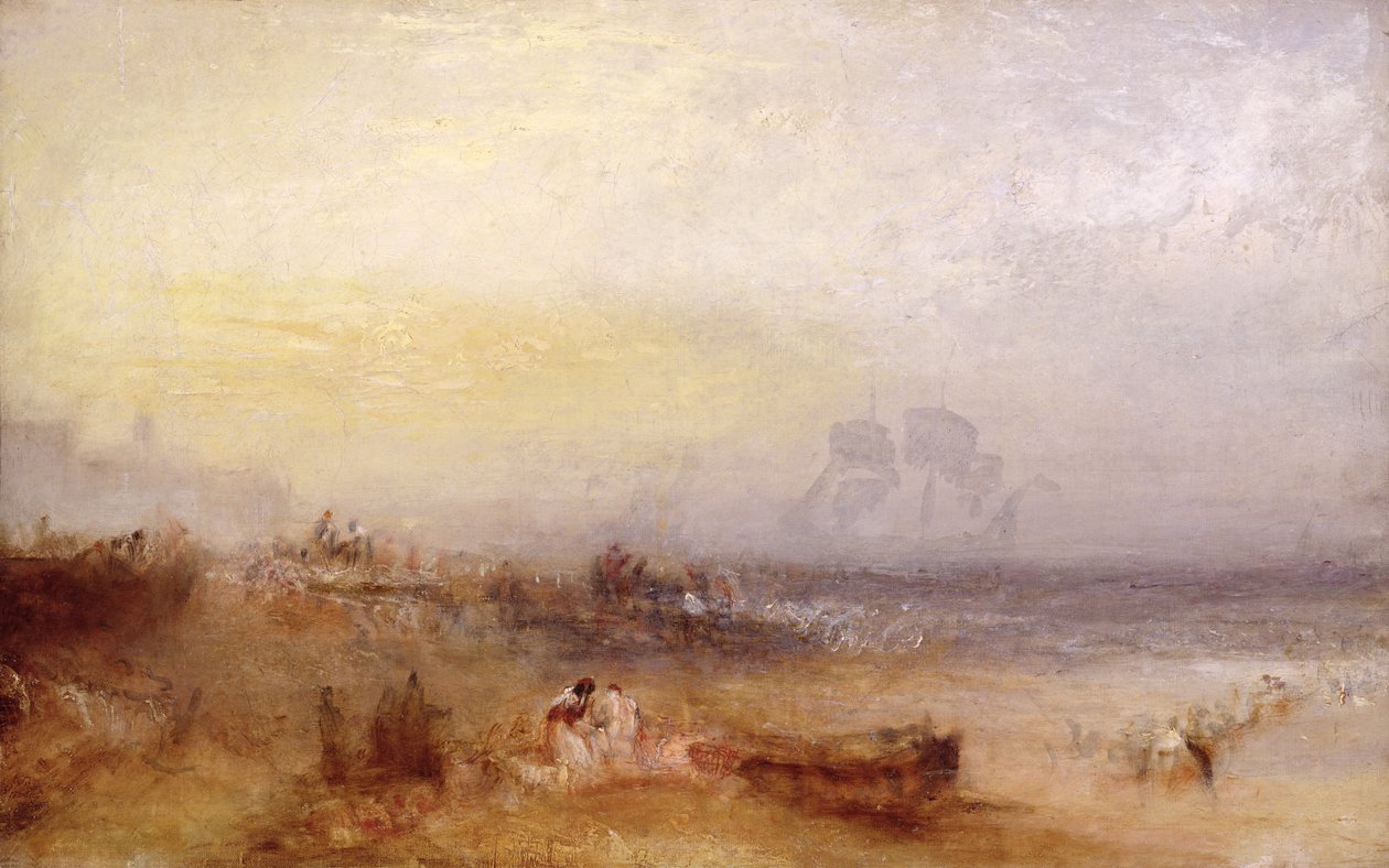 暴风雨后的早晨，约 1840-45 年（布面油画） 作者 约瑟夫·马洛德·威廉·特纳