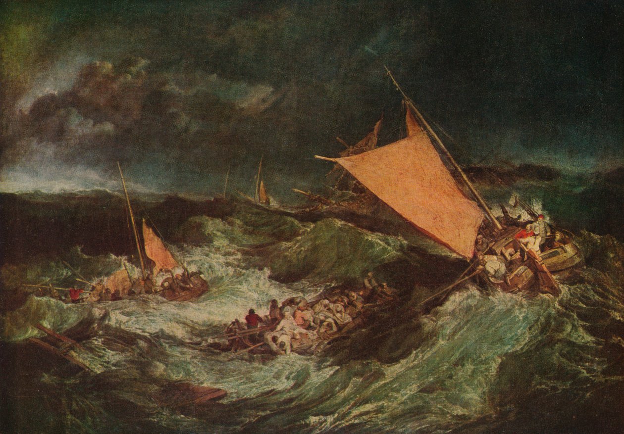 沉船，c1805 作者 约瑟夫·马洛德·威廉·特纳