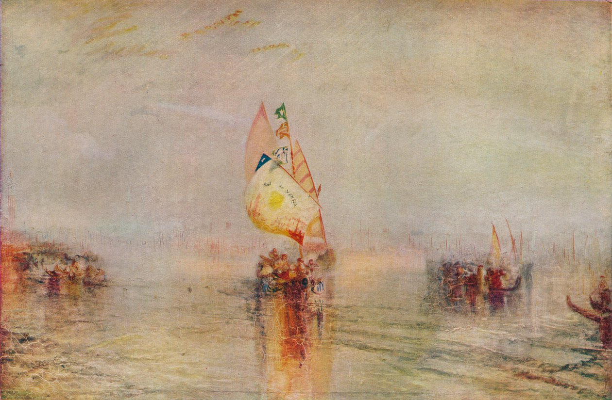 威尼斯太阳出海展览，1843年，1937年 作者 约瑟夫·马洛德·威廉·特纳