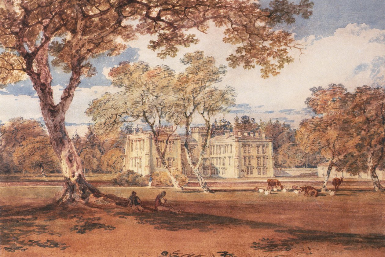 Towneley Hall，c.1798 作者 约瑟夫·马洛德·威廉·特纳