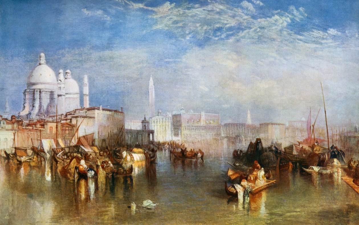 威尼斯，1840年，1912年。 作者 约瑟夫·马洛德·威廉·特纳