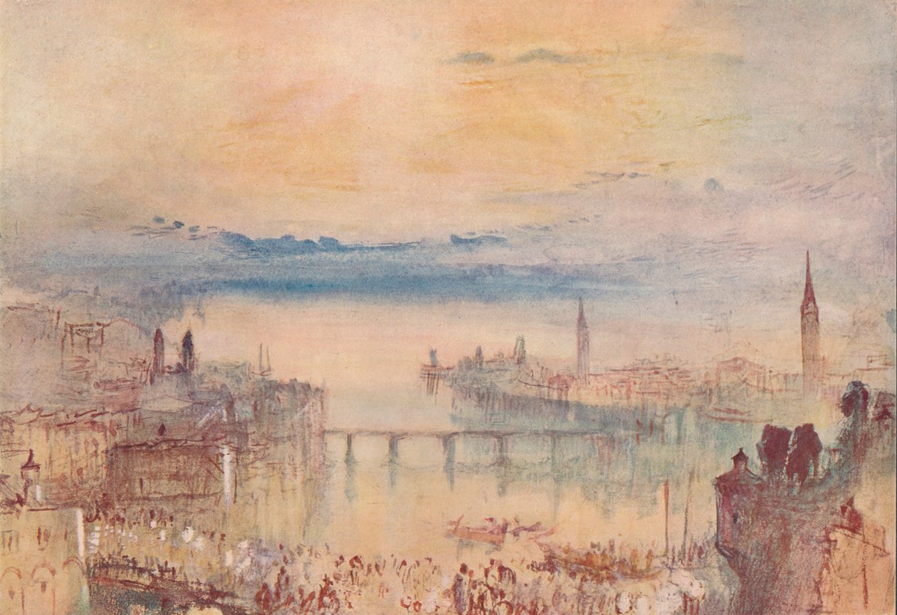 苏黎世，1909年 作者 约瑟夫·马洛德·威廉·特纳
