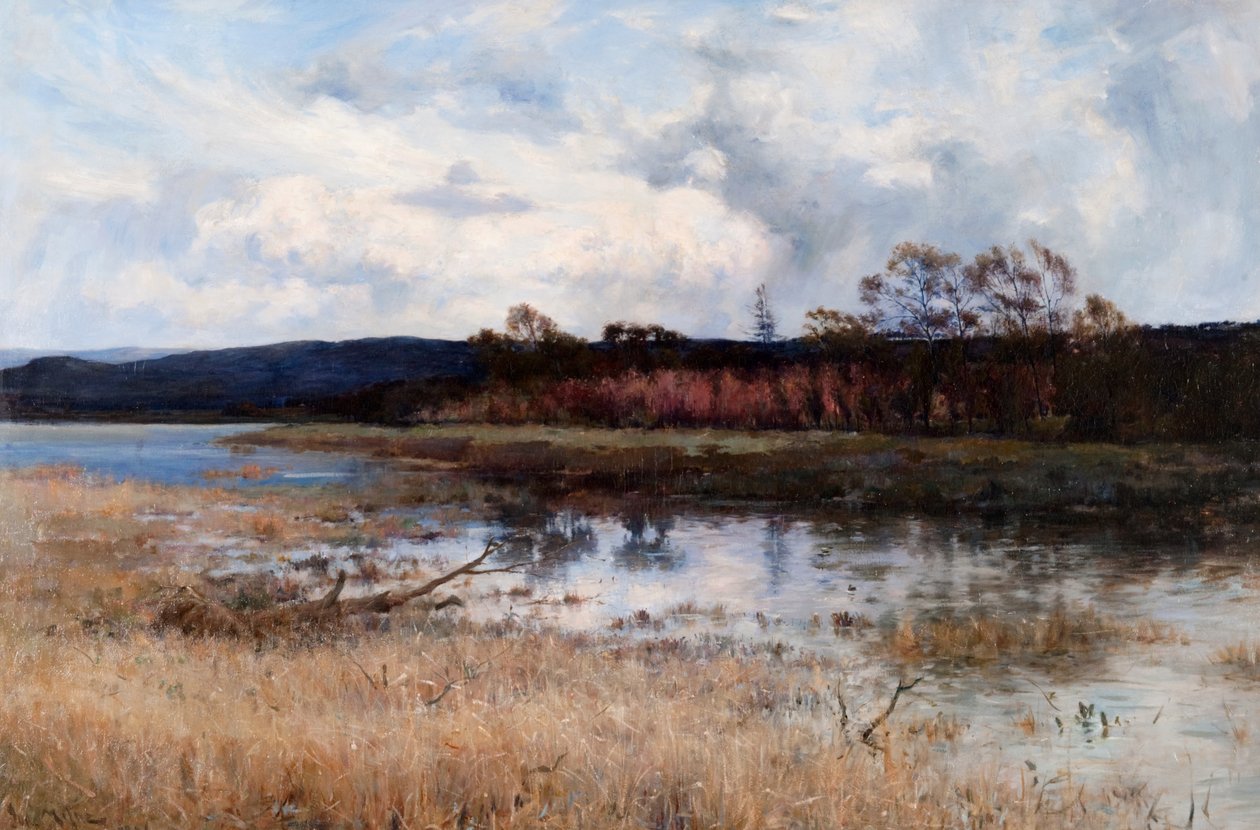 Tay Backwater, Kinfauns, 佩斯郡 作者 约瑟夫·米尔恩