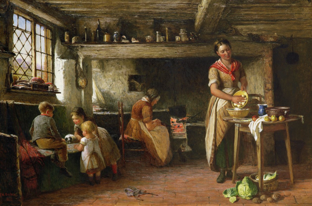 1875年的小屋之家 作者 约瑟夫·莫斯利·巴伯
