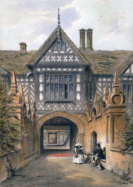 Speke Hall，Lancs 作者 约瑟夫·纳什