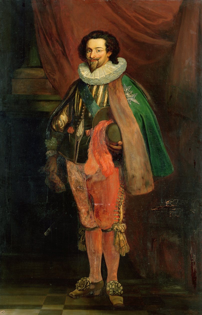 Charles d&39;Albert（1578-1621）Luynes公爵，高警员和Falconer，1834年 作者 约瑟夫·尼古拉斯·罗伯特·弗勒里