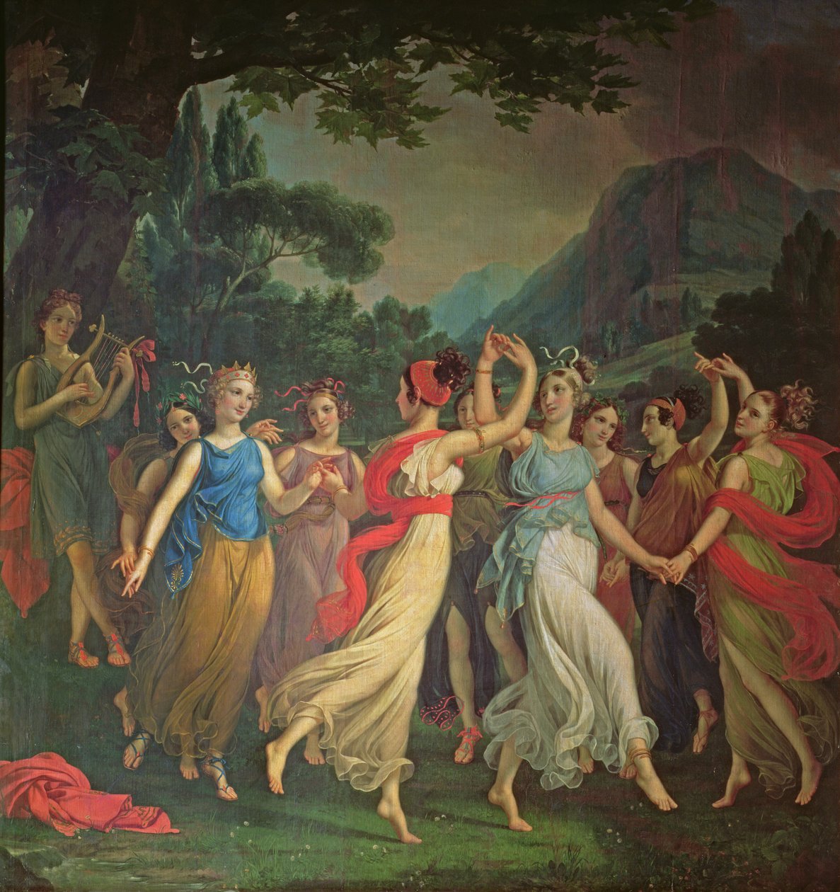 舞蹈，1802年 作者 约瑟夫·佩林克