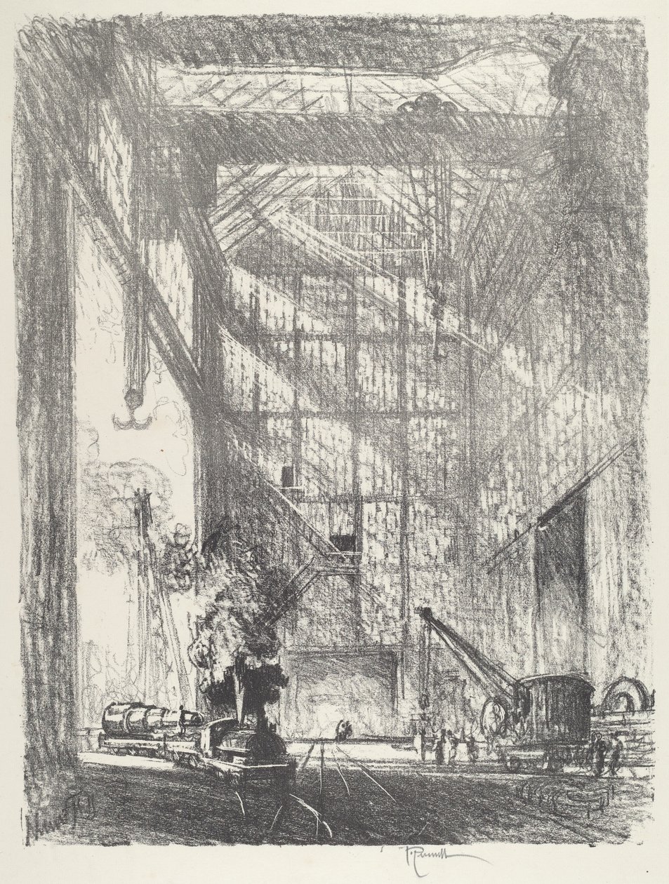 携枪而来，1916年。 作者 约瑟夫·彭内尔