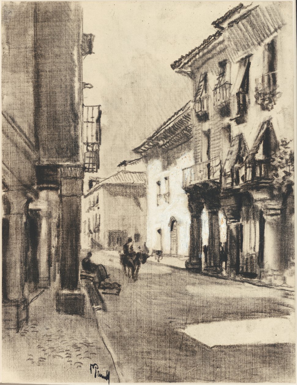 Calle Mayor Alcalá 作者 约瑟夫·彭内尔