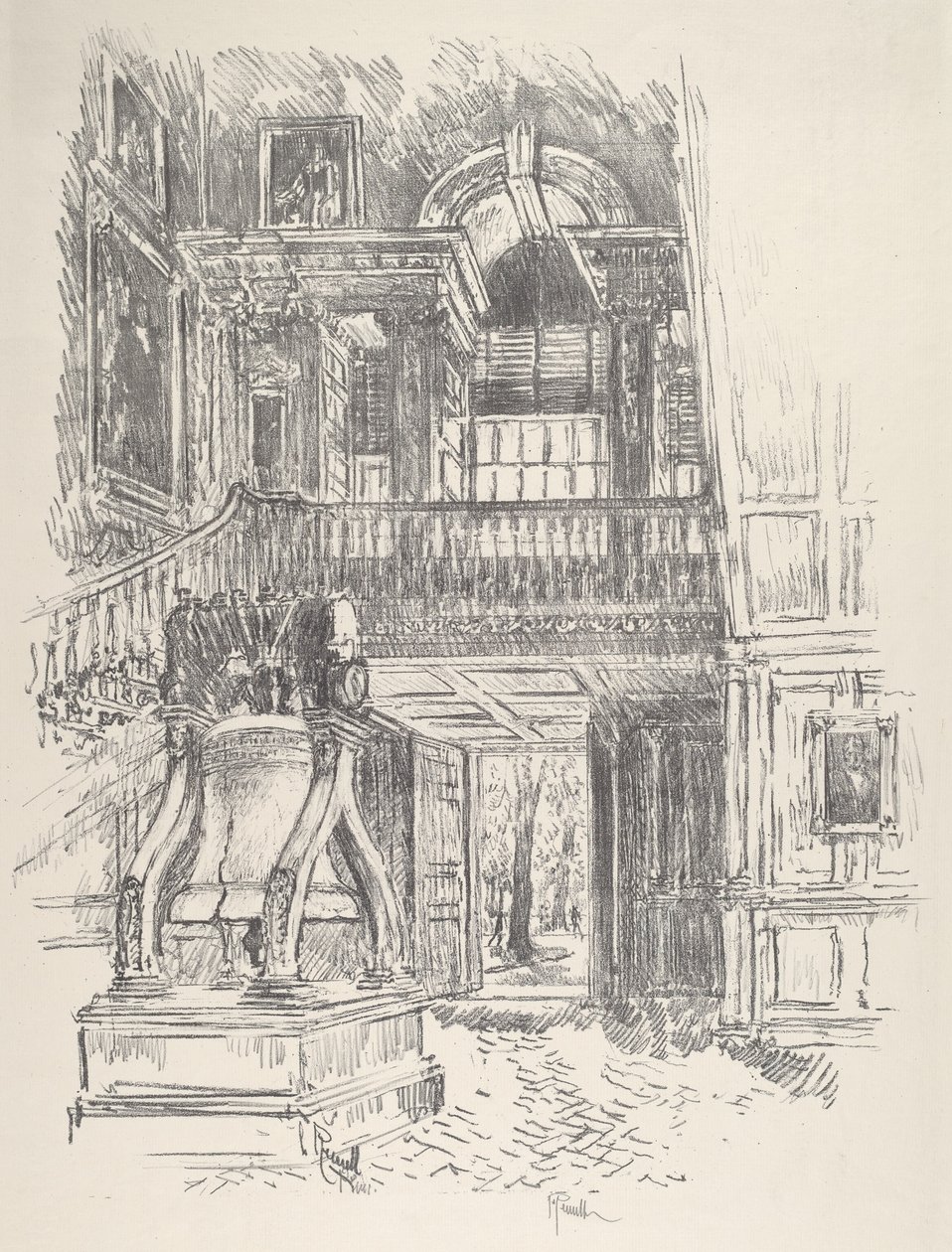 自由钟，1912年。 作者 约瑟夫·彭内尔