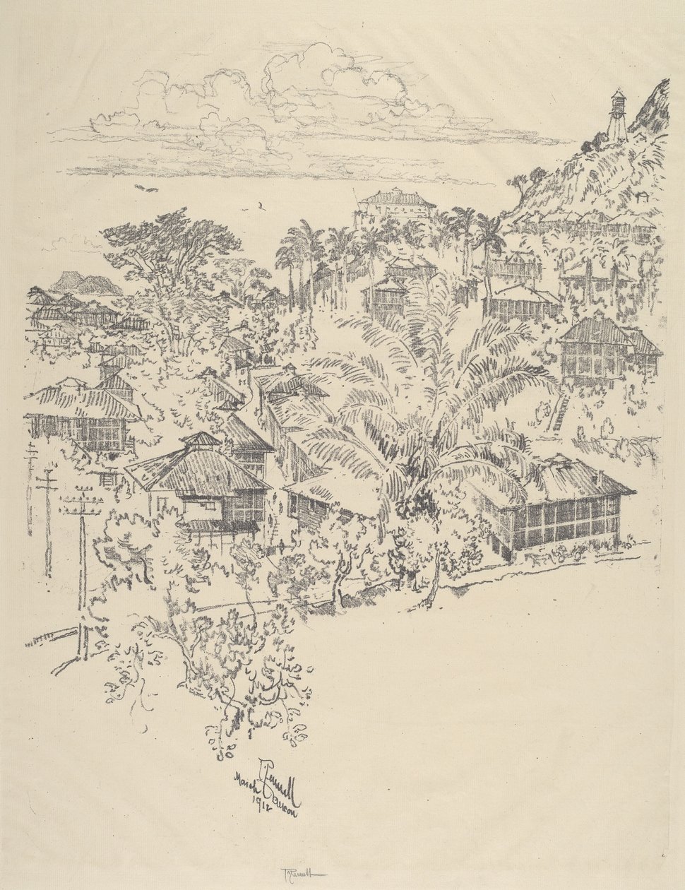 官方安康，1912年。 作者 约瑟夫·彭内尔