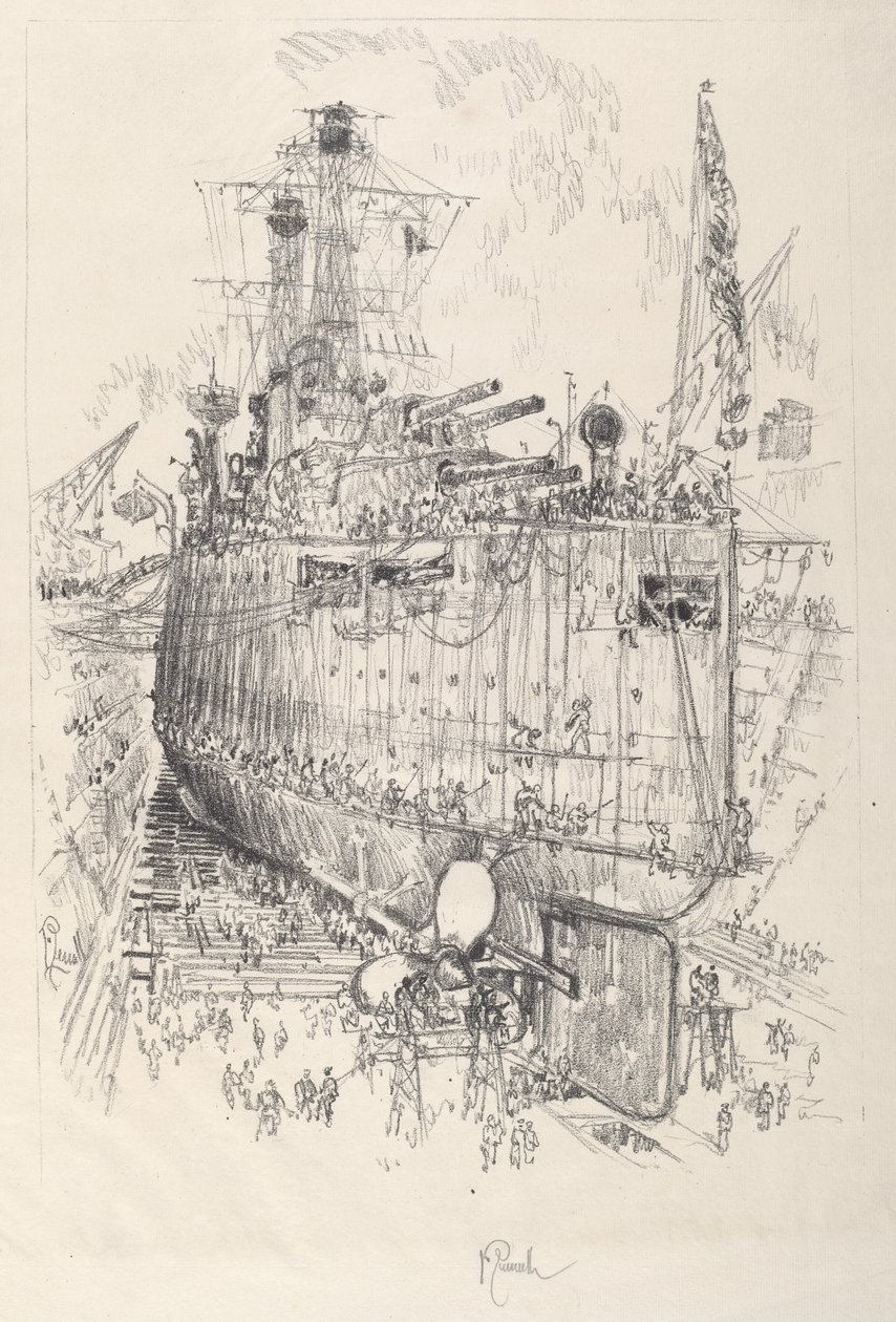 蚂蚁》，1917年。 作者 约瑟夫·彭内尔