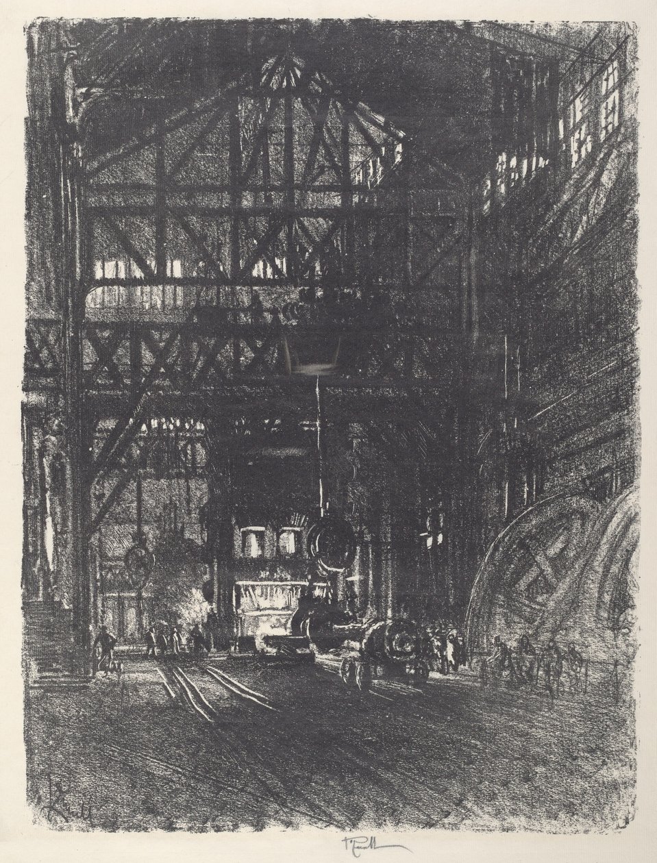 盔甲板出版社，1917年。 作者 约瑟夫·彭内尔