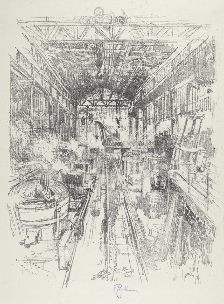 大锅饭》，1916年。 作者 约瑟夫·彭内尔