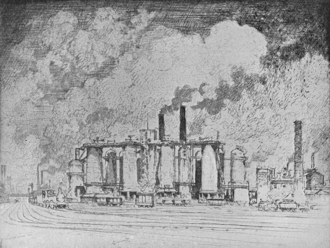 利兹大白云，c1910 作者 约瑟夫·彭内尔