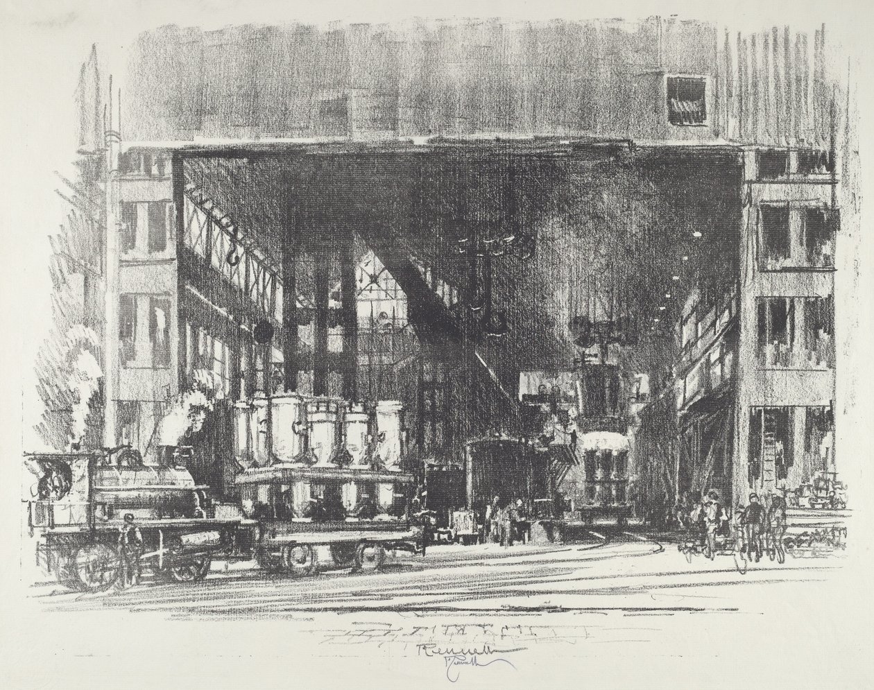 瓮中之鳖》，铸造大贝壳，1916年。 作者 约瑟夫·彭内尔