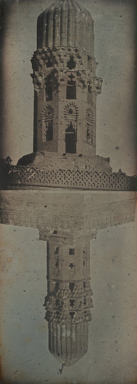 苏丹哈基姆清真寺，开罗，1842-44。 作者 Joseph Philibert Girault De Prangey