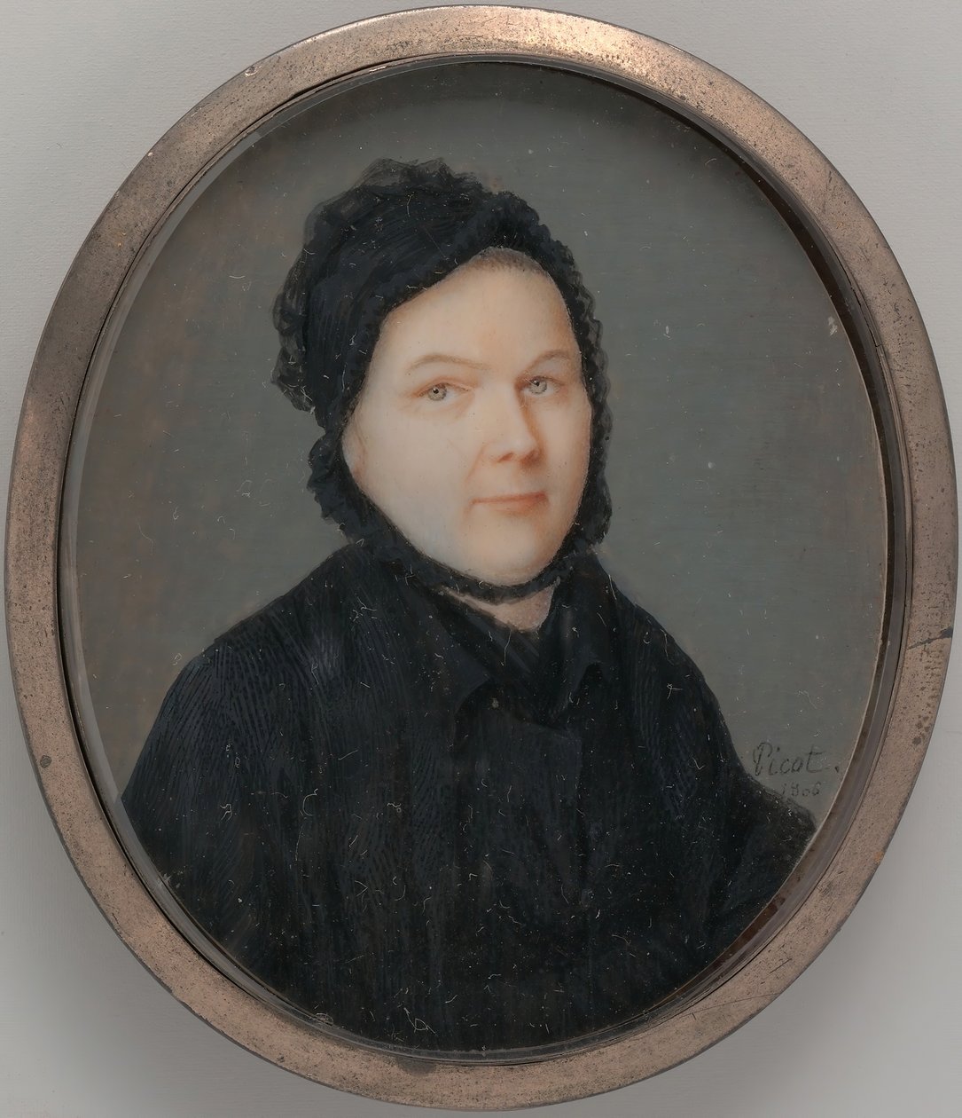 菲尼亚斯-米勒夫人凯瑟琳-利特尔菲尔德，1806年。 作者 Joseph Pierre Picot de Limoelan de Cloriviere