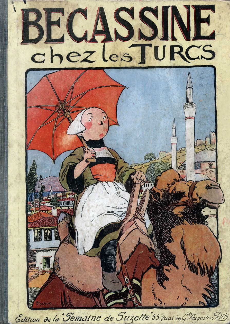Becassine Chez les Turcs》封面。 作者 约瑟夫·波菲里·平雄