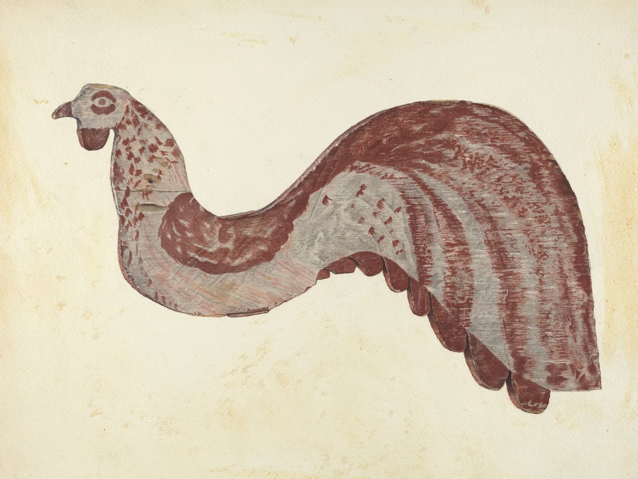 公鸡风向标, 19351942. 作者 约瑟夫·罗森伯格