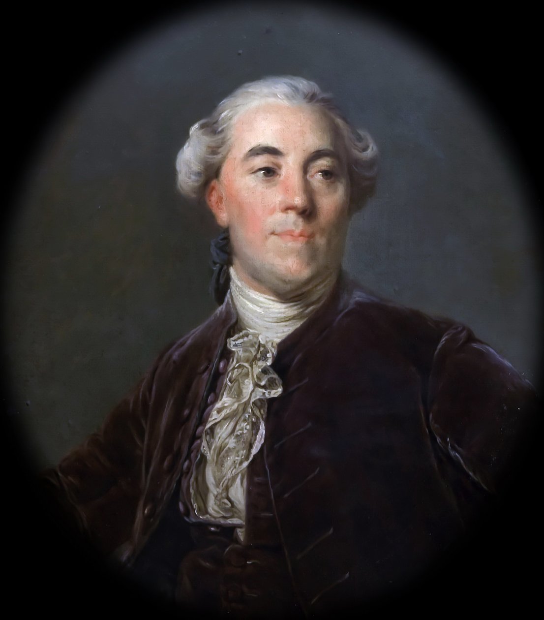雅克·内克（Jacques Necker）1732-1804的肖像 作者 约瑟夫·西弗雷德·杜普莱西斯