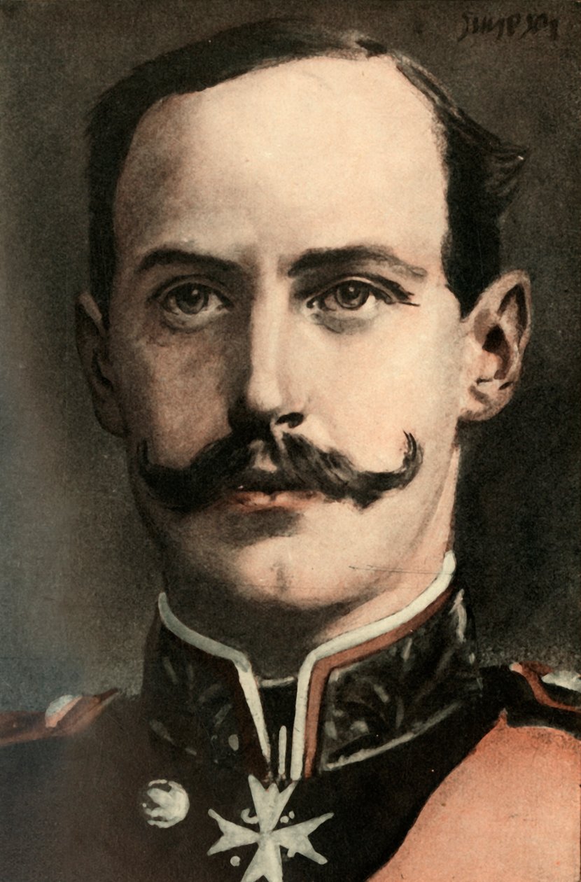挪威国王哈孔七世（Haakon VII），1910年。 作者 约瑟夫·辛普森