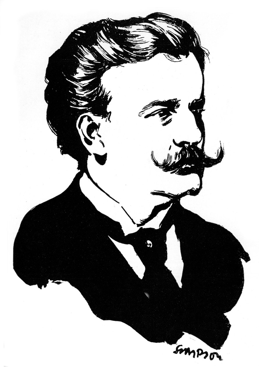 波兰裔美国钢琴家莫里斯·罗森塔尔（Moriz Rosenthal），1912年。 作者 约瑟夫·辛普森