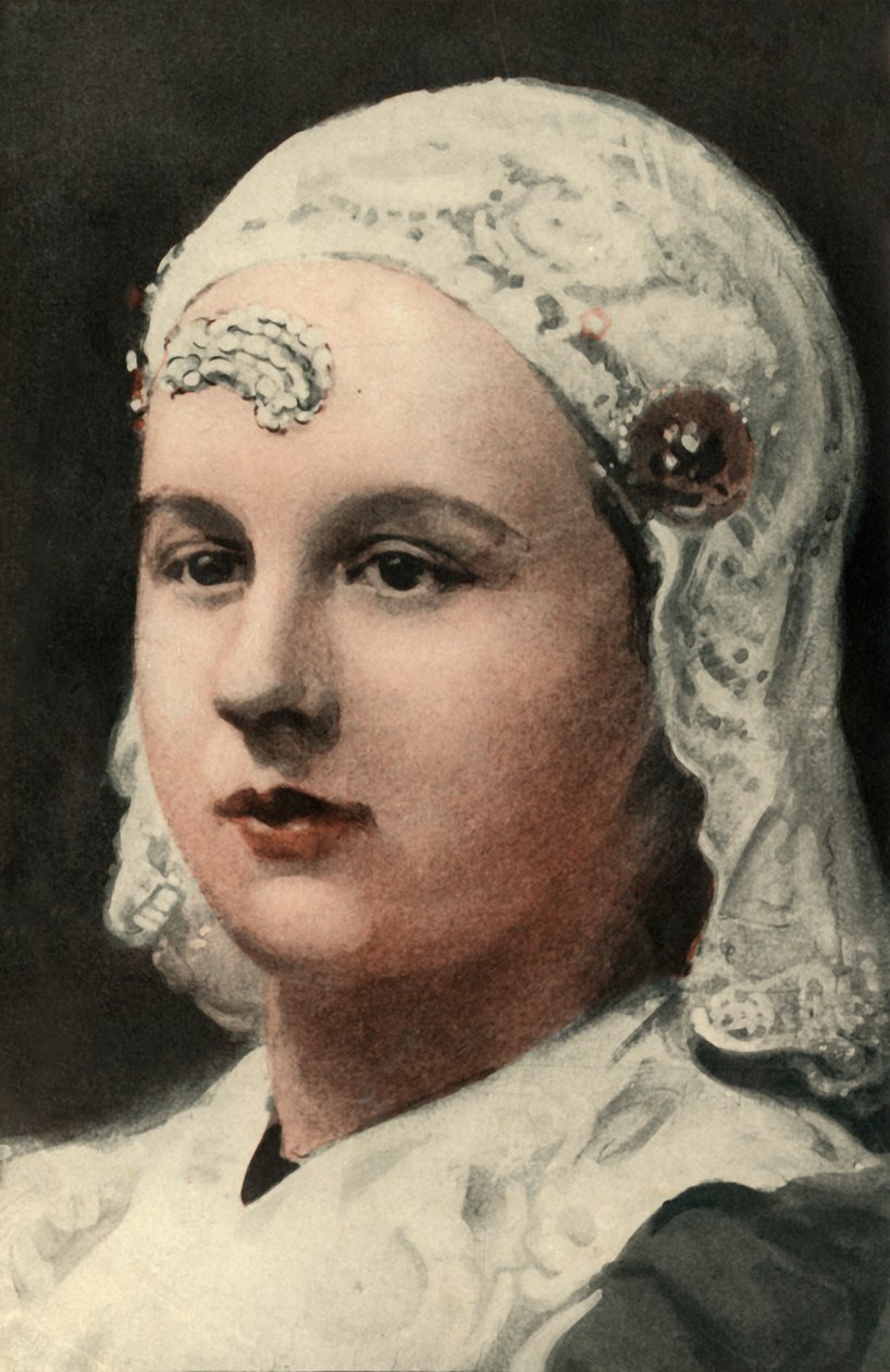 荷兰女王威廉敏娜（Wilhelmina），1910年。 作者 约瑟夫·辛普森