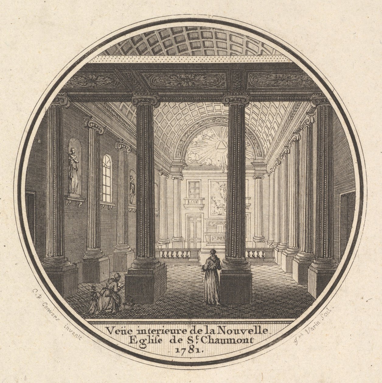 1781年，孔蒂公主Fortunée-Marie d